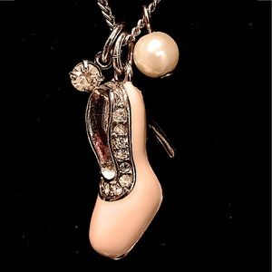 High Heel Shoe Necklace